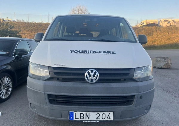 Volkswagen Caravelle cena 55350 przebieg: 220000, rok produkcji 2011 z Tuchów małe 37